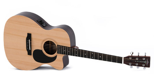 Sigma 000TCE+ Auditorium Acoustic Guitar with Cutaway & EQ