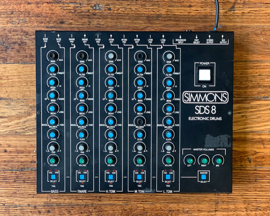 Simmons SDS 8 'Electronic Drums' Analog Drum Synthesizer