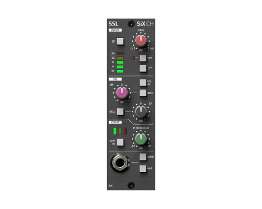 Solid State Logic SSL 500 Series SiX Channel Strip Module