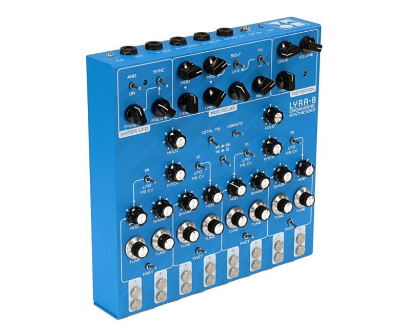 Soma Laboratory Lyra-8 Organismic Synthesizer - Zanzibar Blue