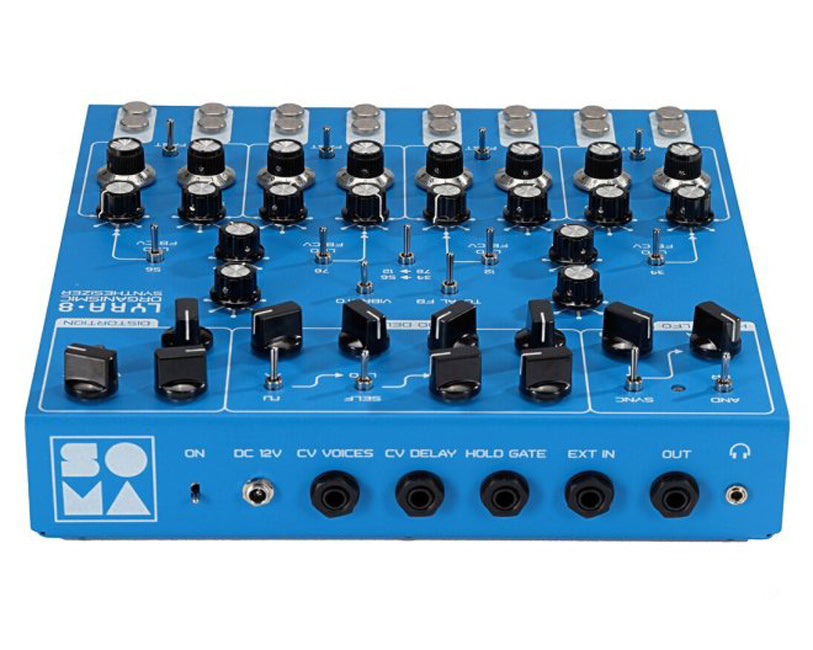 Soma Laboratory Lyra-8 Organismic Synthesizer - Zanzibar Blue