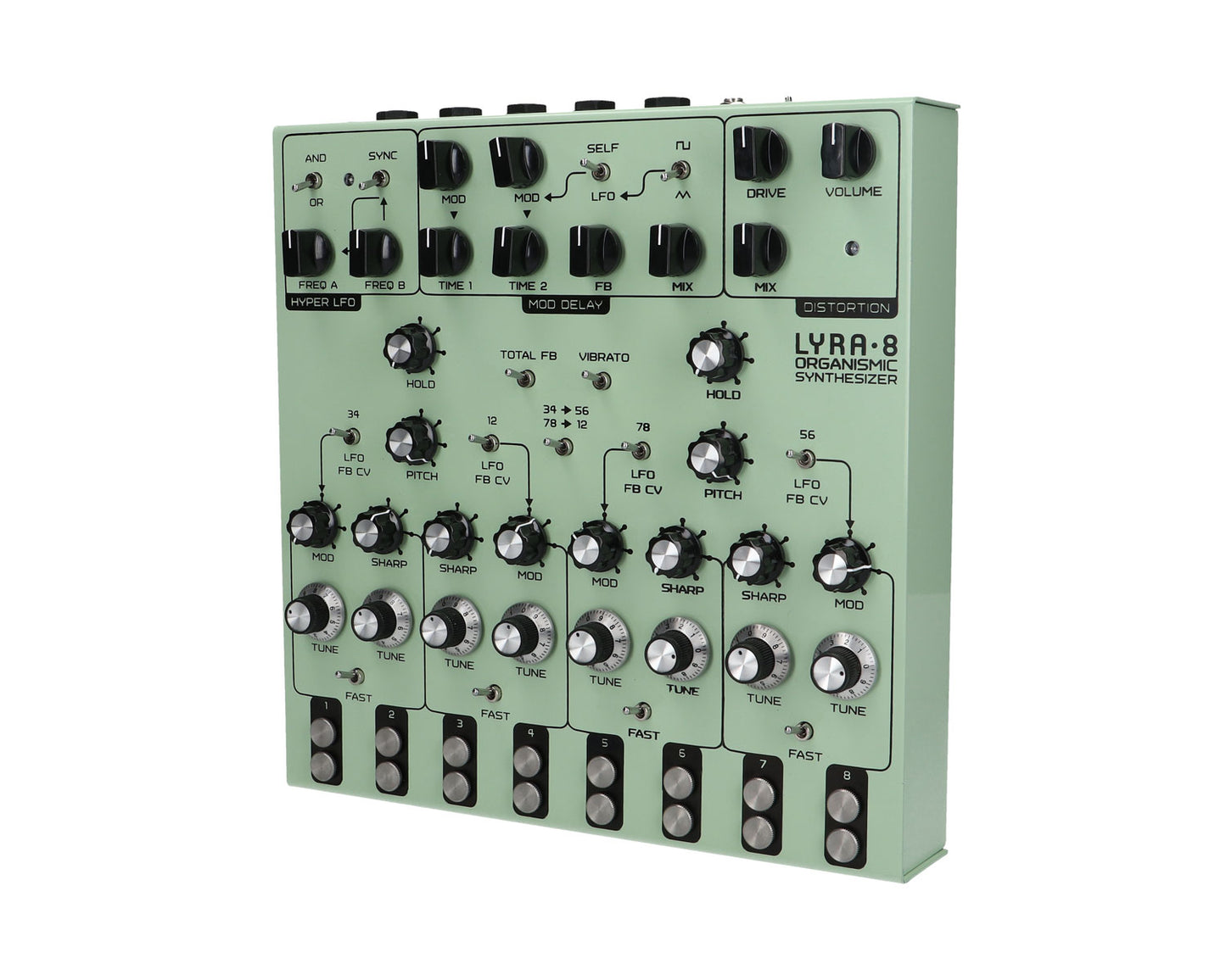 Soma Laboratory Lyra-8 Organismic Synthesizer - Green