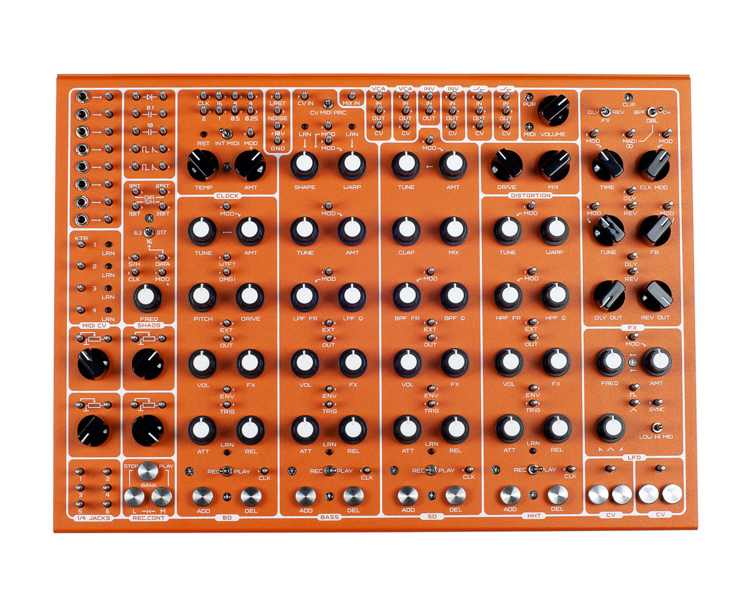 Soma Laboratory Pulsar-23 Turret - Orange – Found Sound