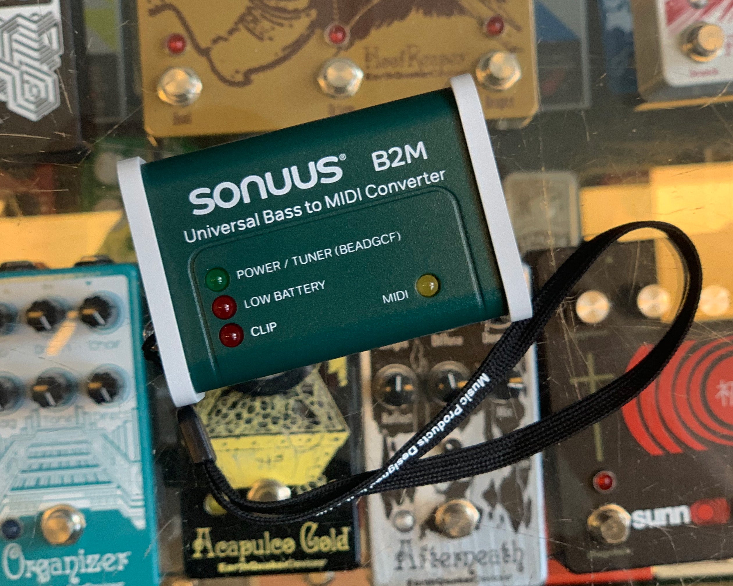 Bass to midi converter outlet