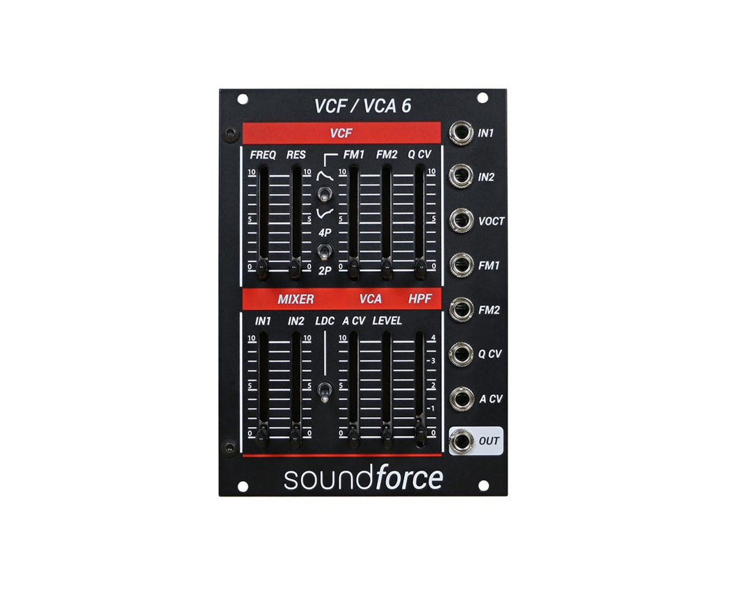Soundforce VCF/VCA 6 - Black