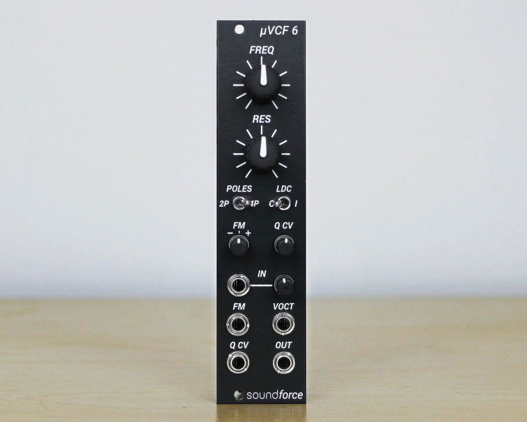 Soundforce uVCF 6 Juno 60/106 voltage controlled lowpass filter