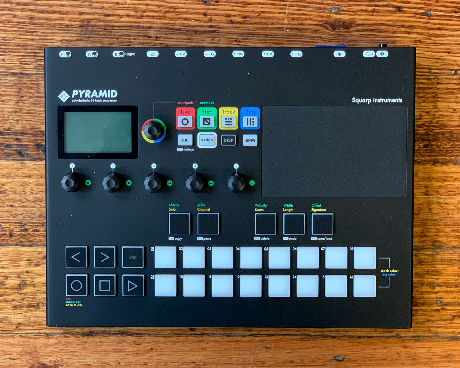 Squarp Instruments Pyramid - Black – Found Sound