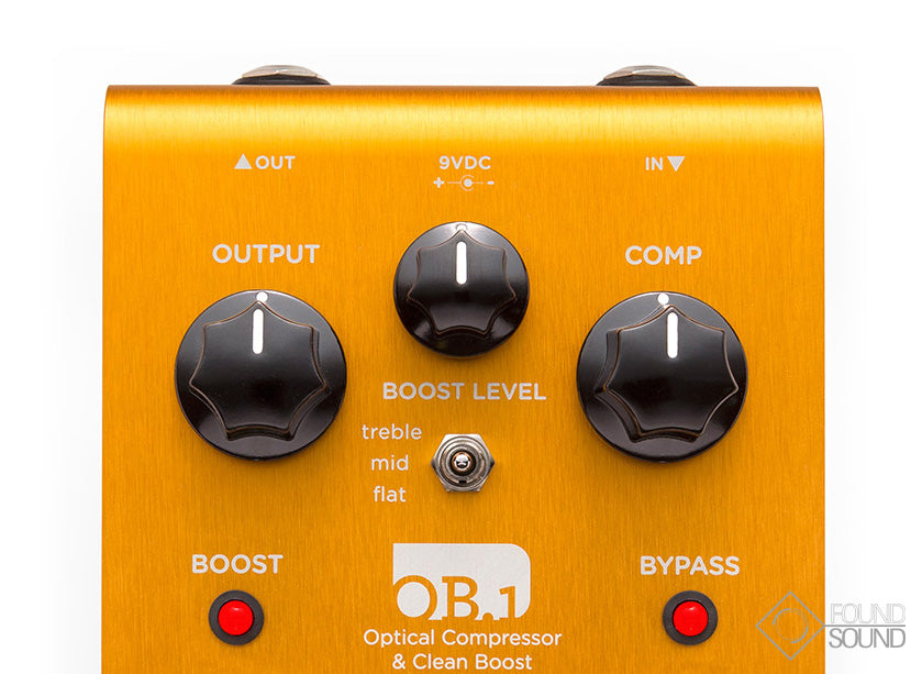 Strymon OB.1 Optical Compressor & Clean Boost Bass Guitar Mod