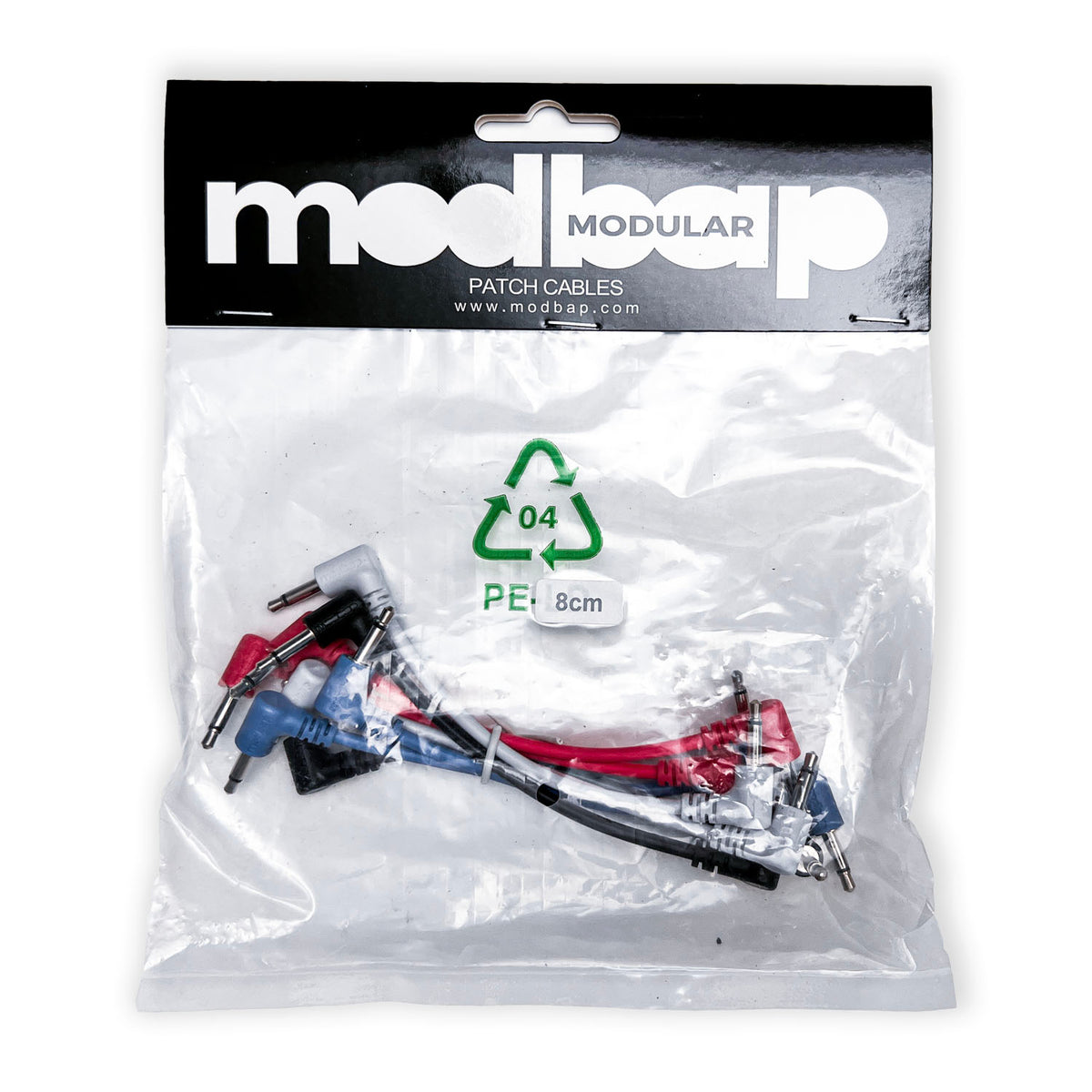 Modbap Modular Stubs Right Angle Eurorack Patch Cables