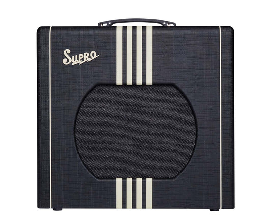 Supro Delta King 12 Guitar Amplifier-  Black & Cream