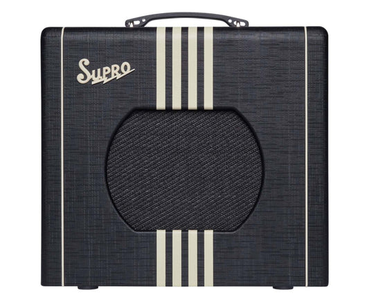 Supro Delta King 10 Combo Guitar Amplifier - Black & Cream
