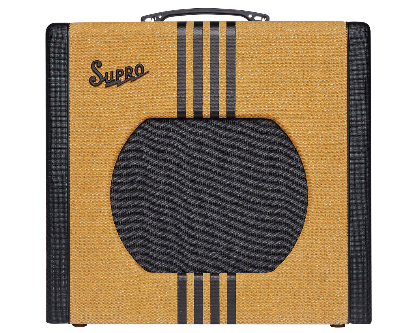 Supro Delta King 12 Guitar Amplifier - Tweed & Black