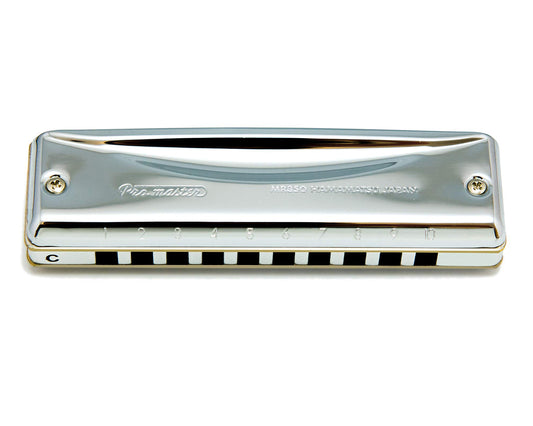 Suzuki MR-350 Promaster 10-Hole Diatonic Harmonica A