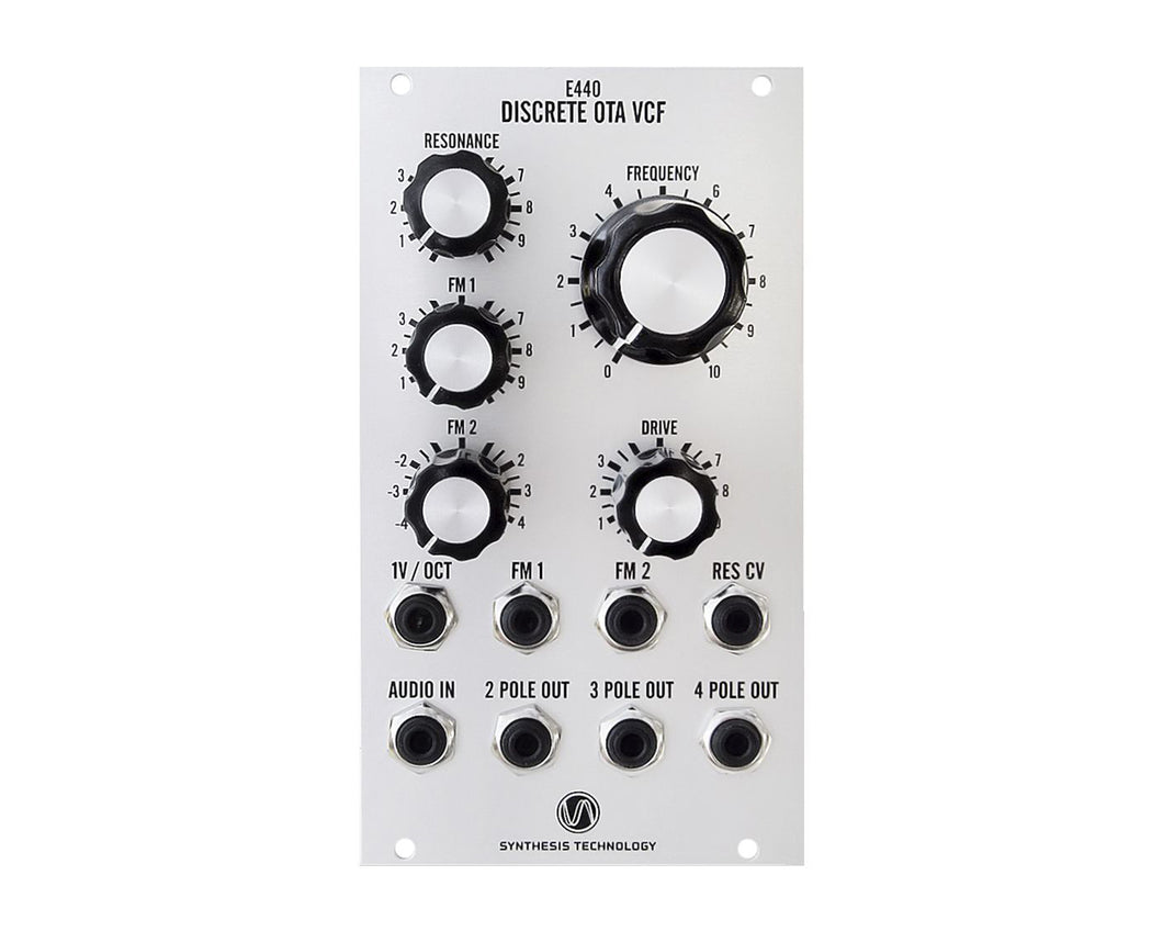 Synthesis Technology E440 Discrete OTA VC Lowpass Filter