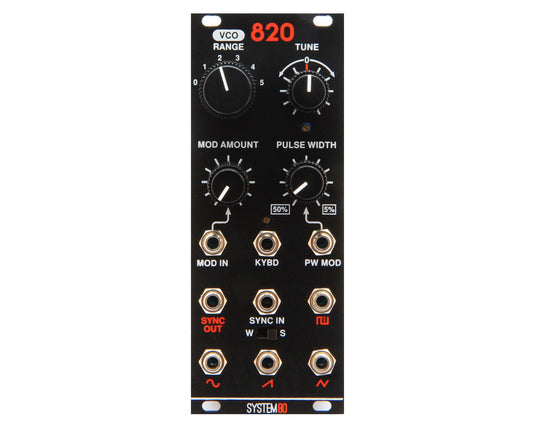 System80 820 Discrete Analog VCO Eurorack Module