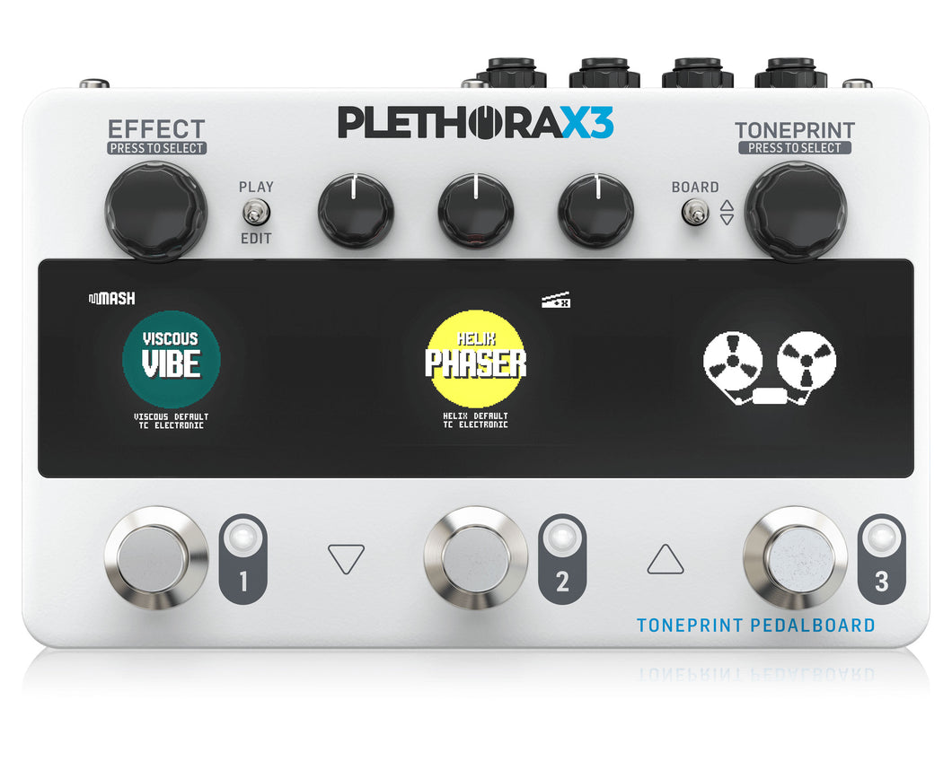 TC Electronic Plethora X3 TonePrint Pedalboard