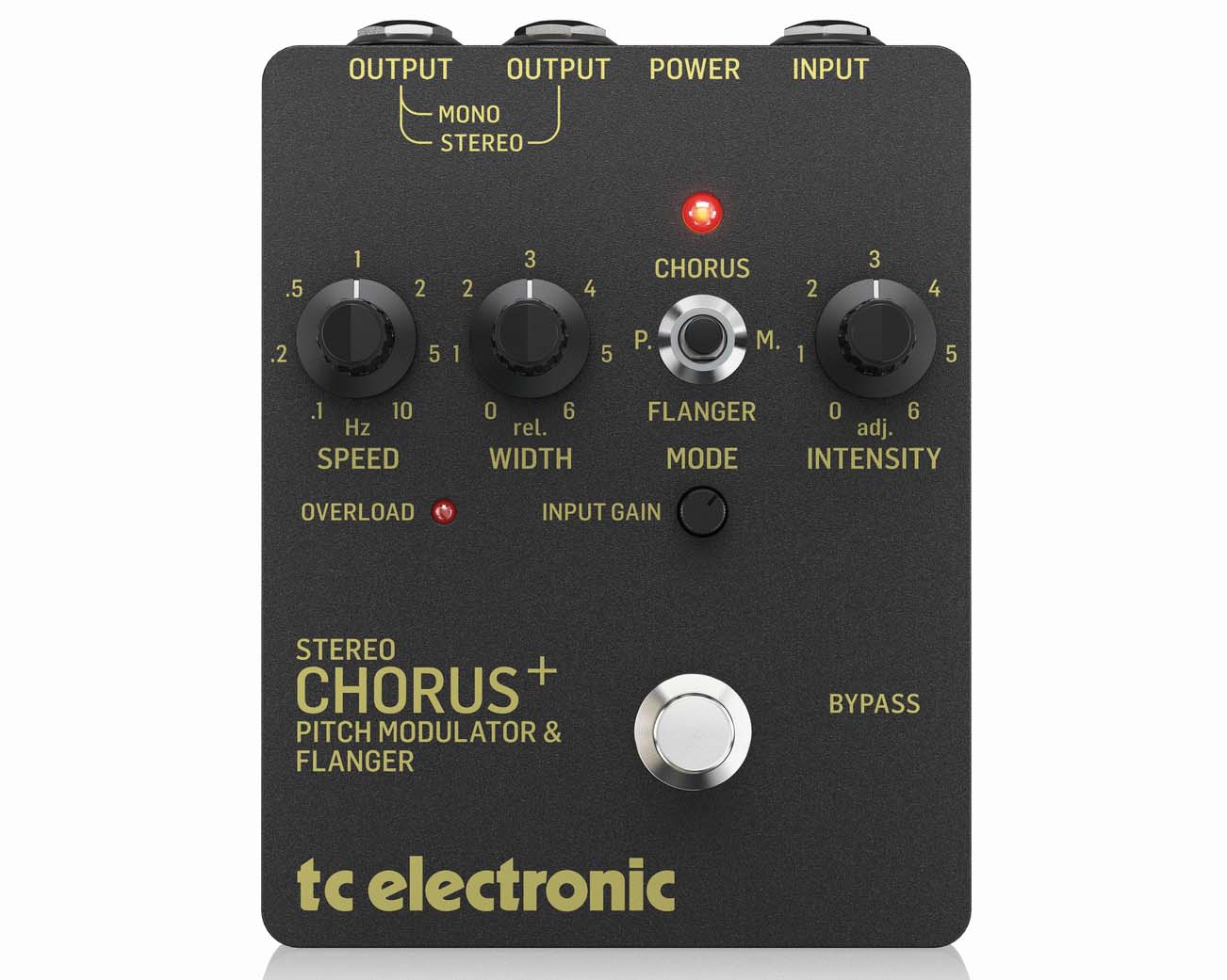 TC Electronic SCF Gold Stereo Chorus Flanger Pedal