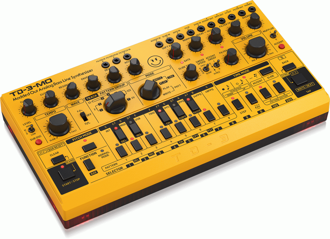 Behringer TD-3-MO AM Modded Out Acid Machine Analog Bass Line Synth