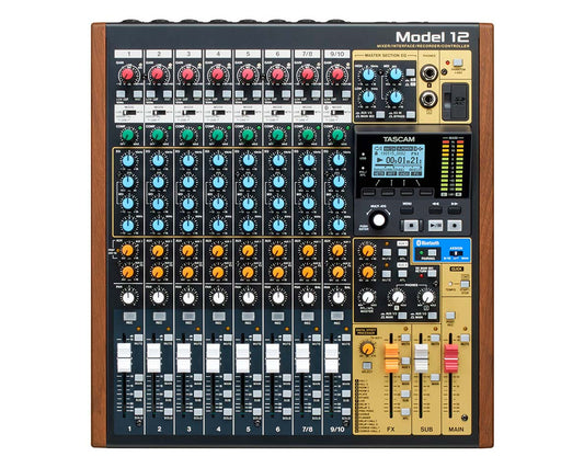 Tascam Model 12 Compact Multitrack Recording Studio