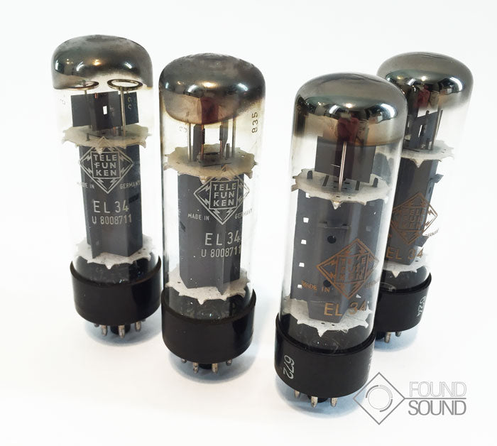 ⭐︎ハチミツ様専用⭐︎TELEFUNKEN EL34/6CA7 4本セット クアッド