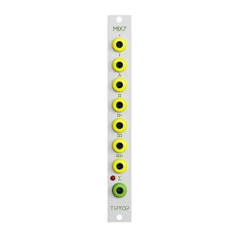 Tiptop Audio MIX7 Analog Summing Mixer