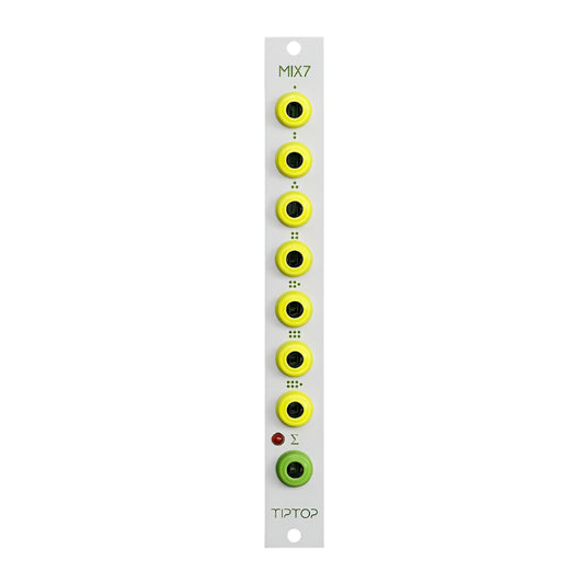 Tiptop Audio MIX7 Analog Summing Mixer