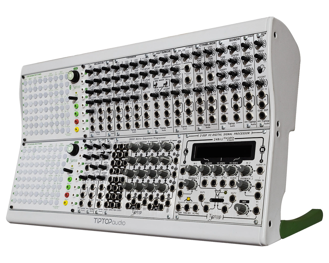 Tiptop Audio Mantis 2x104HP Eurorack Case (Green)