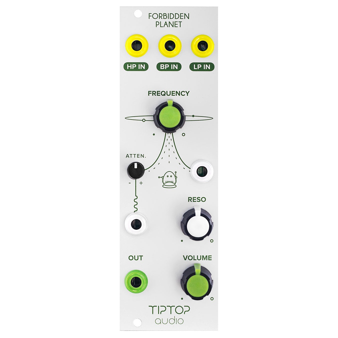 Tiptop Audio Forbidden Planet Analog Filter - White
