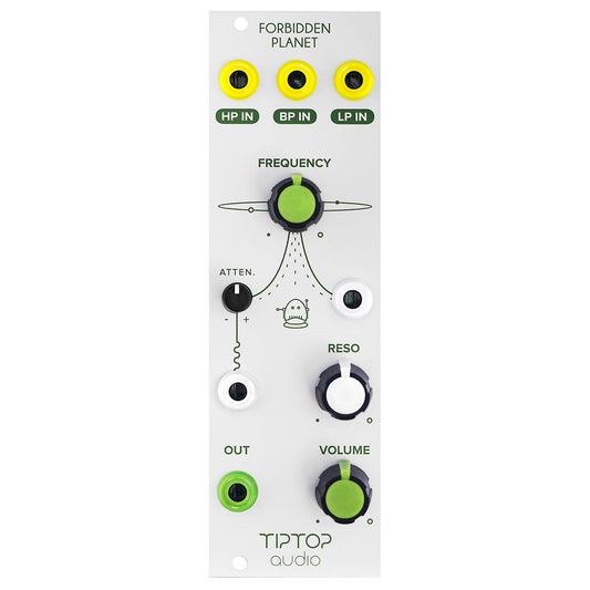 Tiptop Audio Forbidden Planet Analog Filter - White