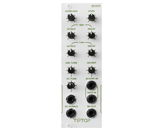 Tiptop Audio BD909 Bass Drum Generator - White