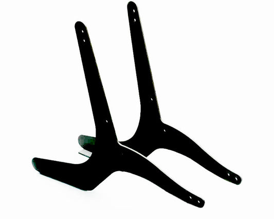 Tiptop Audio Mantis Dual 2-Tier Studio Brackets Kit - Black