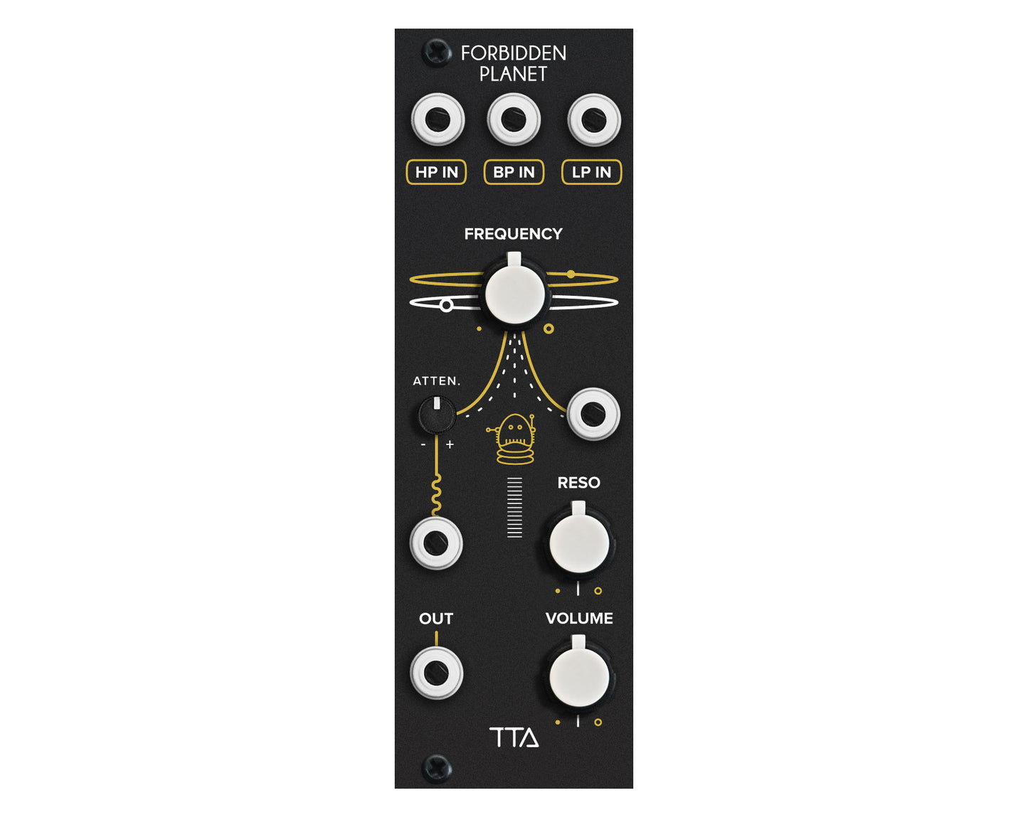 Tiptop Audio Forbidden Planet Analog Filter - Black