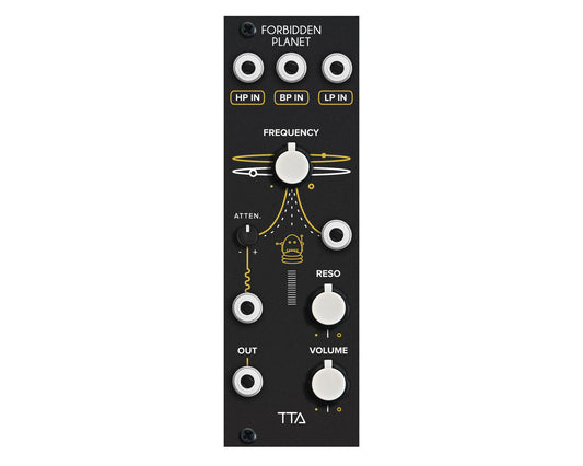 Tiptop Audio Forbidden Planet Analog Filter - Black