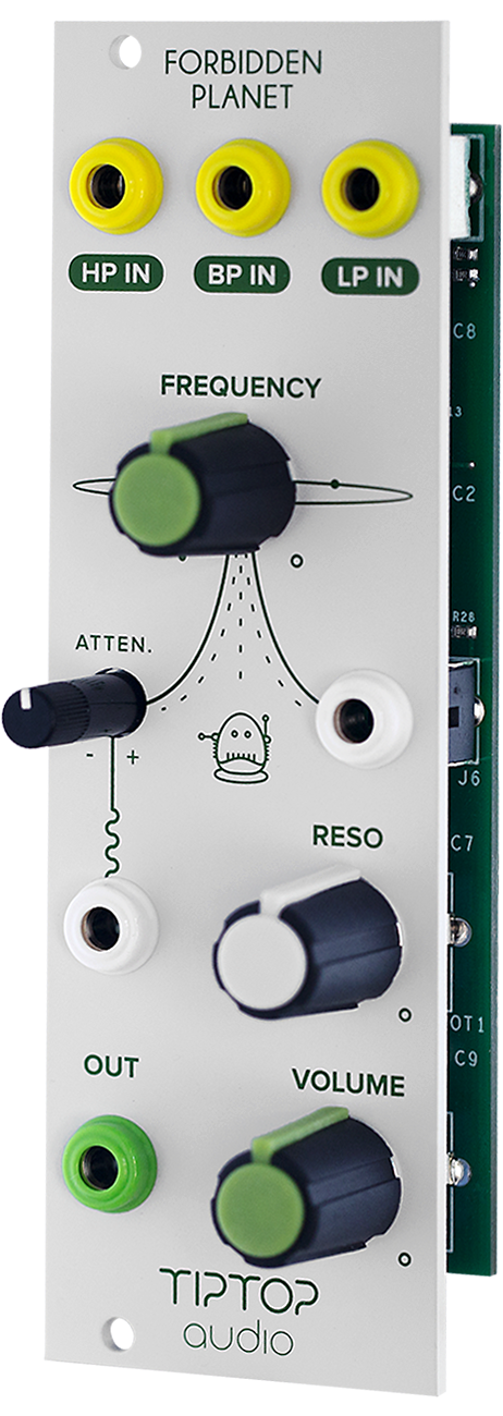 Tiptop Audio Forbidden Planet Analog Filter - White