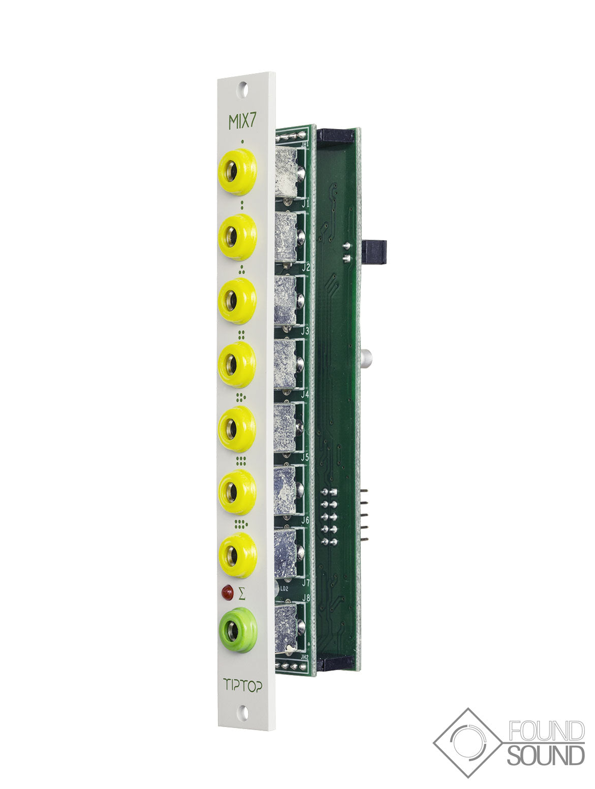 Tiptop Audio MIX7 Analog Summing Mixer