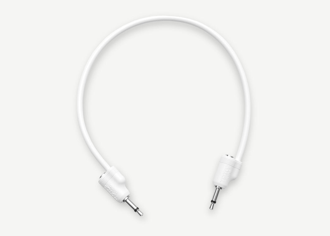 Tiptop Audio White 30cm Stackcable 5 Pack