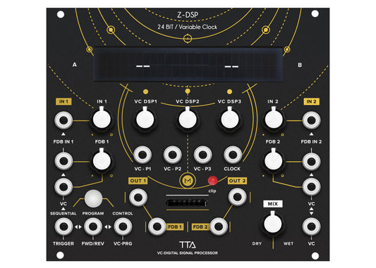 Tiptop Audio Z-DSP NS Voltage Controlled Signal Processor - Black