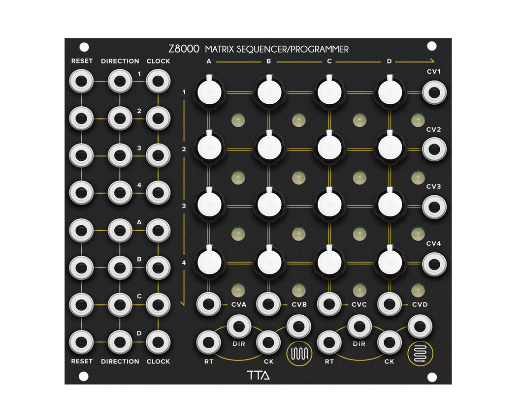 Tiptop Audio Z8000 Matrix Sequencer - Black
