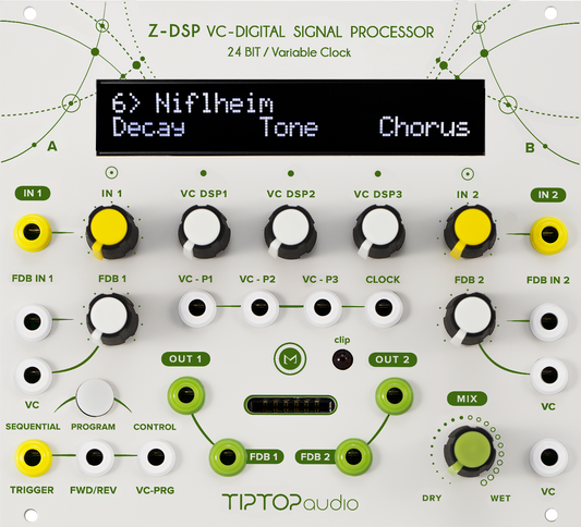 Tiptop Audio Z-DSP Voltage Controlled Signal Processor NS