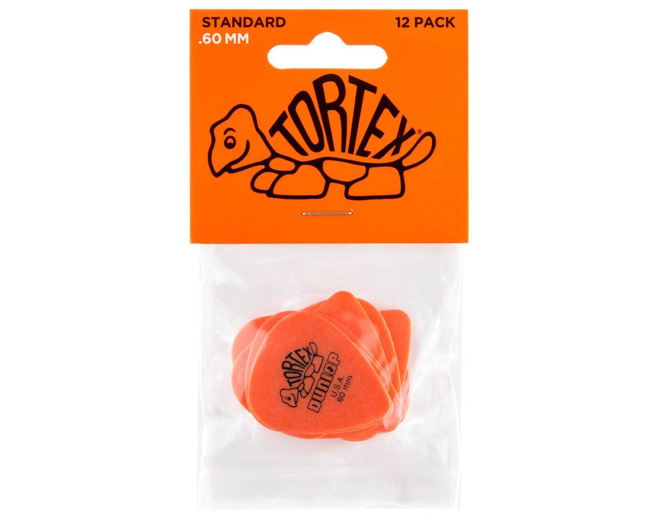 Jim Dunlop .60mm Tortex Picks (pack of 12) – Found Sound