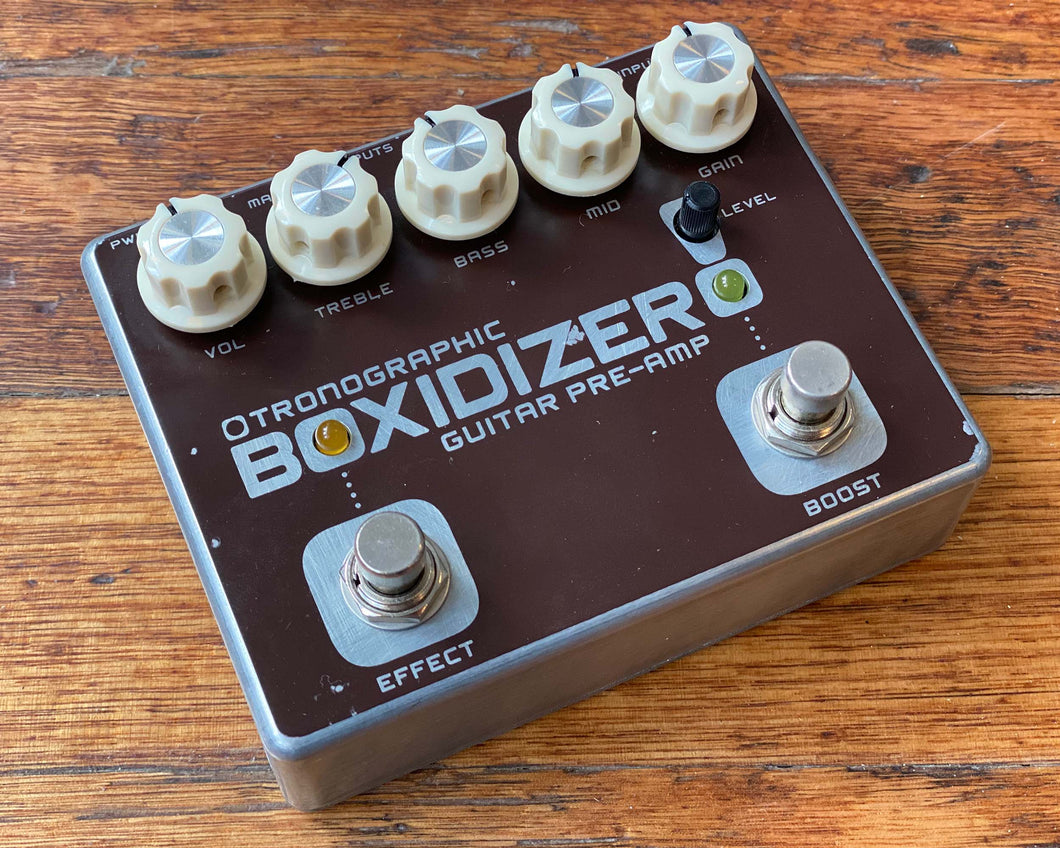 Tronographic Boxidizer ギタープリアンプ クリーントーンにもアンプの飽和感を！極上の音を作るギター用