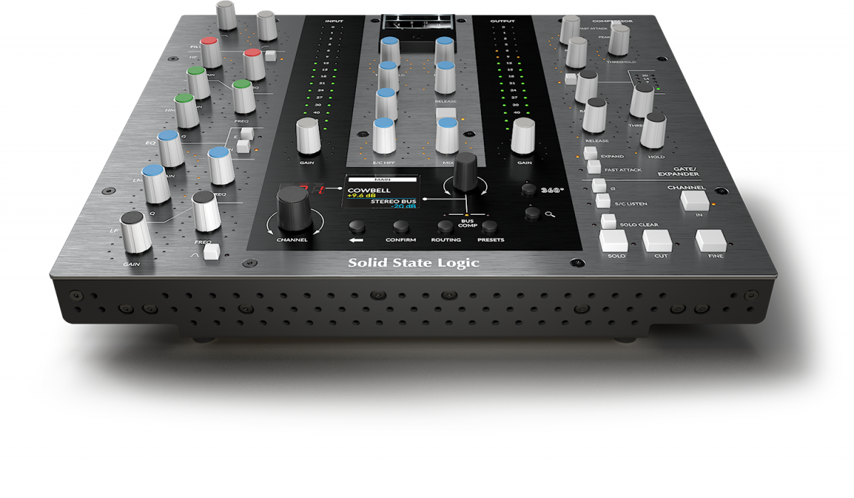 Solid State Logic SSL UC1 Hardware Plug-In Controller w/ Channel Strip & Bus Comp