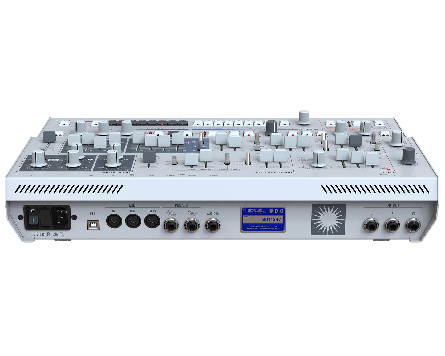 UDO Super 6 - Desktop Analog Hybrid 12-Voice Synthesizer