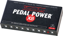 Load image into Gallery viewer, Voodoo Lab Pedal Power X8 Zero Noise Hybrid DC Transformer Design Power Supply
