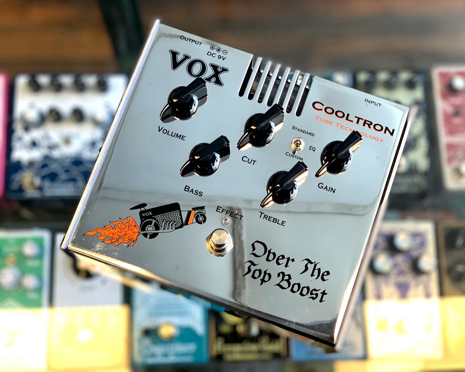 Vox Over The Top Boost ギターエフェクター Vox Over The Top Boost - YouTube