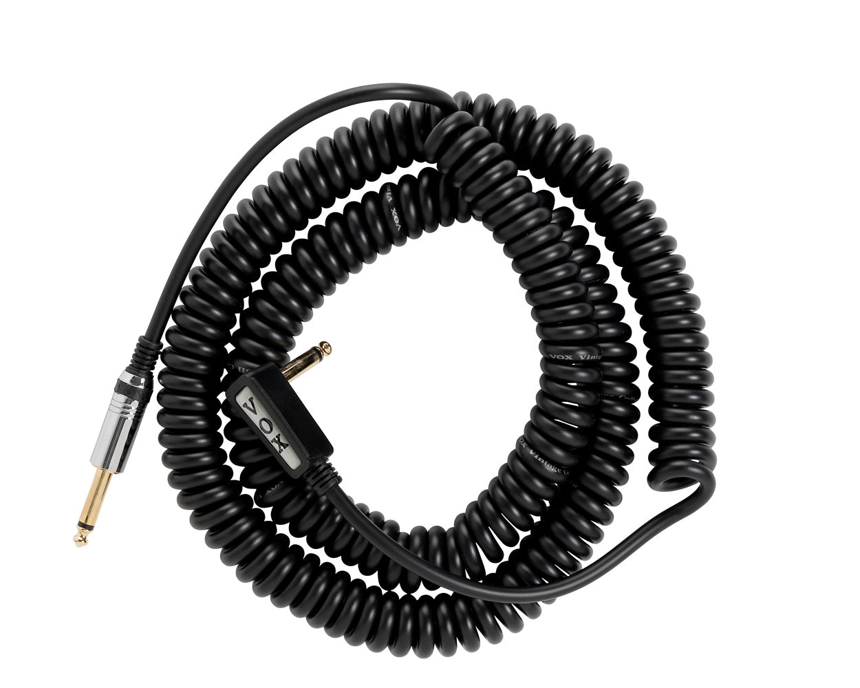 VOX VCC090 9 Metre Coiled Cable - Black
