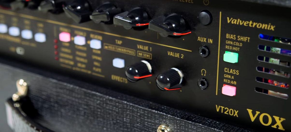 VOX Valvetronix VT20X Stompbox Modelling Guitar Amplifier