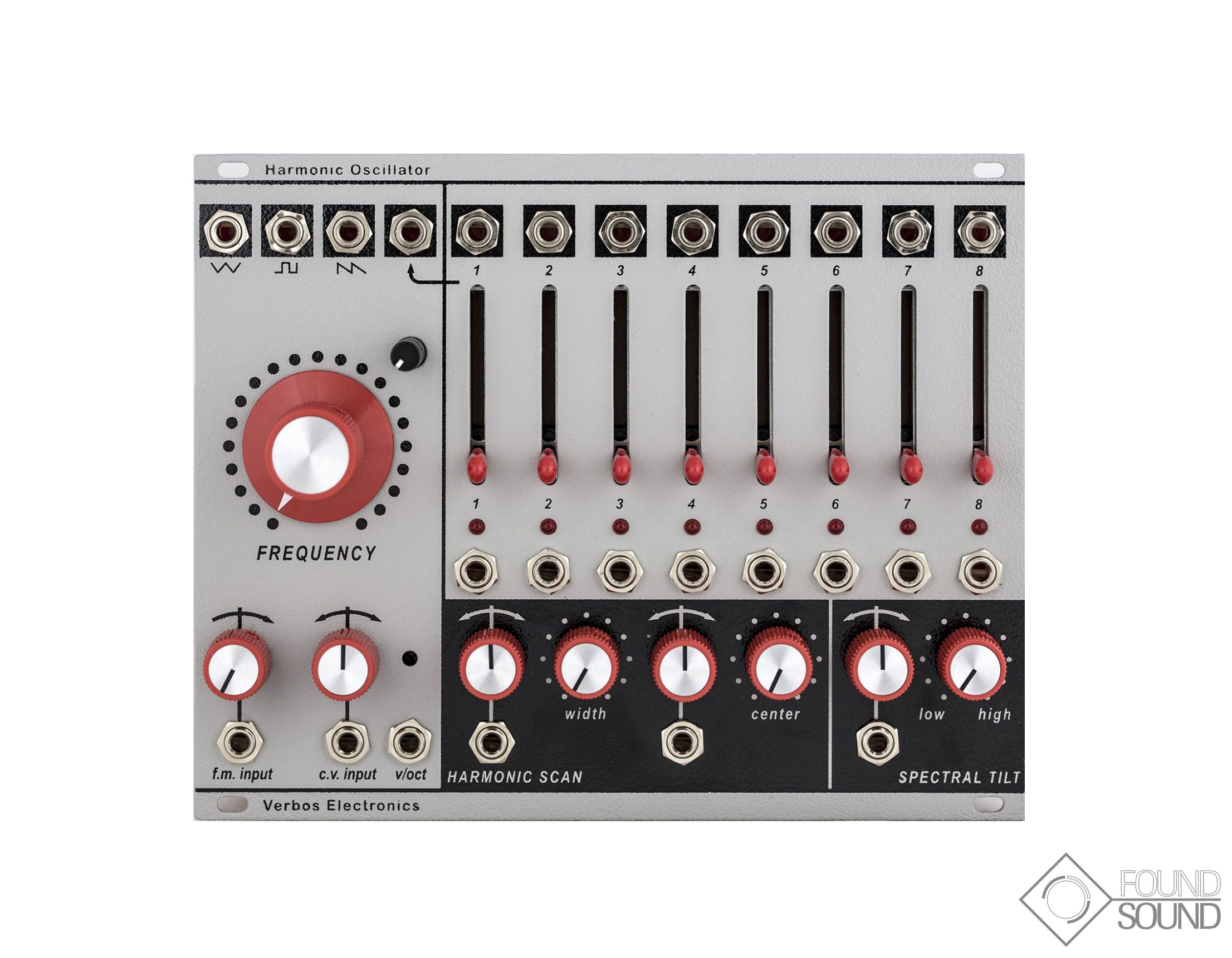 鍵盤楽器 Verbos Electronics Harmonic Oscillator Verbos Electronics Harmonic Oscillator – Found Sound