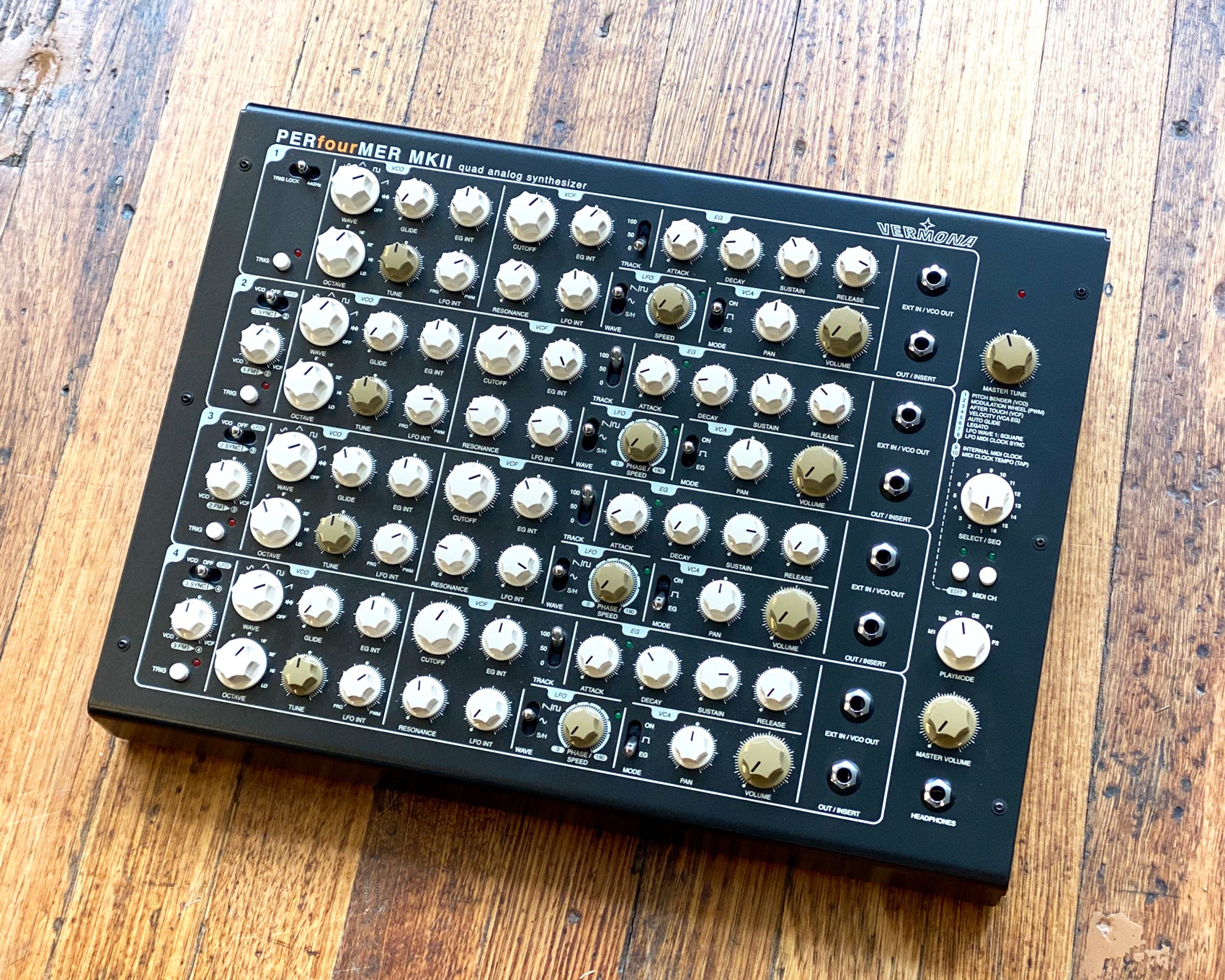 Vermona PERfourMER MkII Found Sound