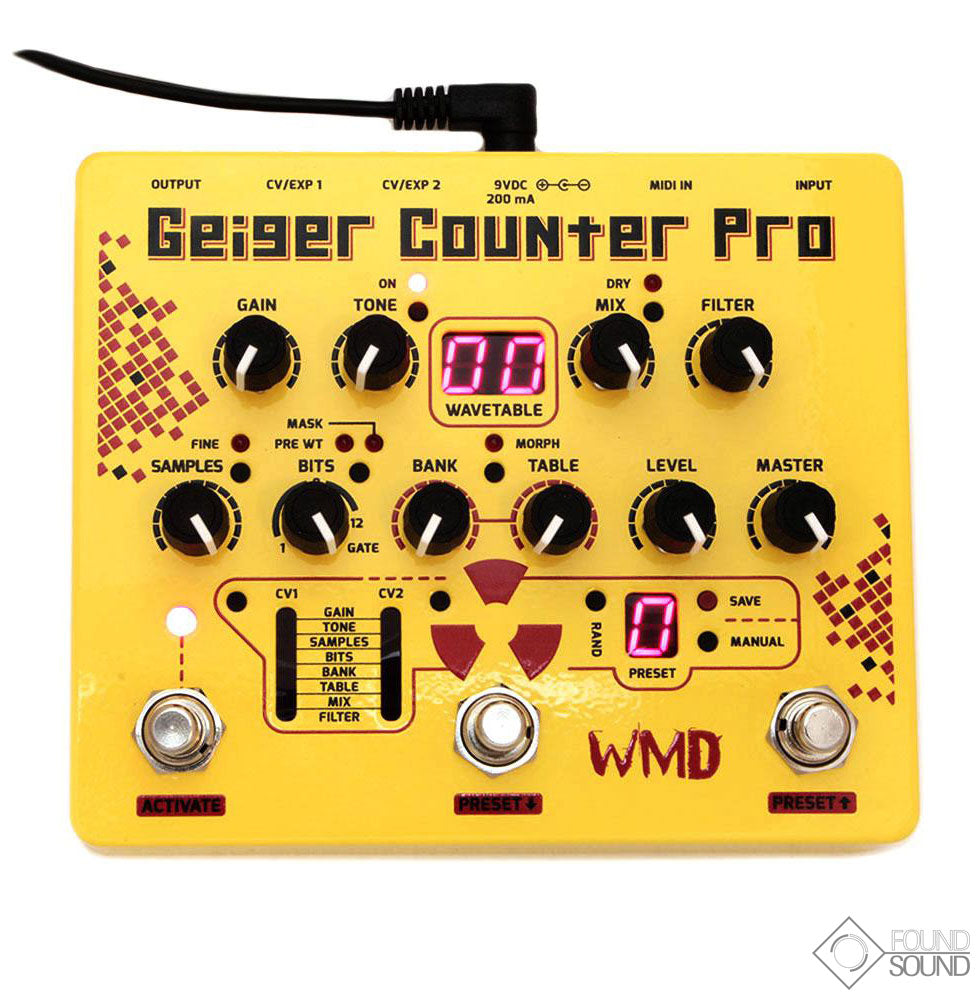 WMD Geiger Counter Pro Pedal
